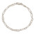 Sterling Silver Fancy Link Anklet QG1366-10