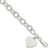 Sterling Silver Engraveable Heart Fancy Link Bracelet QG1474-7.25