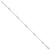 Sterling Silver Polished Bead 9in Plus 1in ext. Anklet QG3136-9
