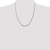Sterling Silver 2mm Diamond-cut Round Franco Chain QFR200-22