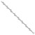 Sterling Silver Rhodium-plated CZ Bracelet QG5056-7.5