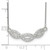 Sterling Silver CZ Fancy Necklace QG5124-16