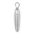 Sterling Silver Rhodium-plated 24mm Polished & Satin Heart Locket QLS325