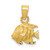 10K Fish Pendant 10K3048