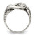 Sterling Silver Antiqued Ring QR1218-6
