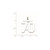 Sterling Silver/Rhodium-plated Polished Number 70 Charm QPL70