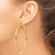 10k Polished 4mm Lightweight Tube Hoop Earrings 10T955L