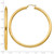 10k Polished 4mm Lightweight Tube Hoop Earrings 10T955L
