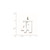 Sterling Silver/Rhodium-plated Polished Number 41 Charm QPL41