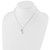 Sterling Silver Rhodium-plated 10-11mm FWC Pearl Earring/Necklace Set QH5384SET