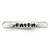 Sterling Silver Antiqued and Polished Faith Ring QR2705-6