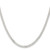Sterling Silver 3.15mm Flat Curb Chain QLB080-20