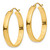 10k Polished Hoop Earring 10TA241