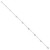 Sterling Silver Rhodium-plated Starfish 9 inch with a 2 inch extention Anklet QG4740-9