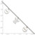 Sterling Silver Faith, Believe and Angel Dangles 9in Plus 1in Ext. Anklet QG4736-9