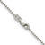 Sterling Silver 1.25mm Round Franco Chain QRF060-18