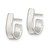 Sterling Silver Fancy J-Hoop Earrings QE900