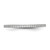 Brilliant Embers Sterling Silver Rhodium-plated 60 Stone Micro Pav CZ Ring QMP430-7