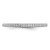 Brilliant Embers Sterling Silver Rhodium-plated 60 Stone Micro Pav CZ Ring QMP430-7