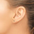 Sterling Silver Rhod-plated Citrine Heart Post Earrings QE14916NOV