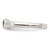 Sterling Silver Red CZ Heart Ring QR4330-6