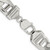 Sterling Silver 13.5mm D/C Flat Anchor Curb Chain QFAN350-24