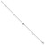 Sterling Silver Rhodium-plated CZ 9in Plus 1in Ext Heart Anklet QG2790-9