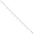 Sterling Silver Polished Hearts 9in Plus 1in Ext. Anklet QG2143-10