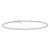 Sterling Silver Polished 9in Plus 1in ext. Anklet QG2758-9
