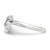 Sterling Silver Polished Enameled Dolphin Toe Ring QR6783