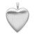 Sterling Silver Rhodium & Gold-plated My Best Friend Dog Bone Heart Locket QLS642