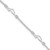 Sterling Silver Polished Dolphin 9in Plus1in Ext. Anklet QG3163-9