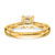 14ky 1 ct Round CertifiedVS/SI FGH Lab Grown Diamond Solitaire Engag RM1930E-100C-LG
