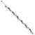 Sterling Silver Crystal /FW Cultured Pearl Bracelet QH2331-8