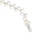 Sterling Silver FW Cultured Button Pearl 16in Necklace QH1857-16