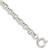 Sterling Silver Polished Fancy Rolo Link Bracelet QG5022-8