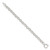 Sterling Silver Polished Fancy Rolo Link Bracelet QG5022-8