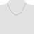 Sterling Silver 1.6mm Twisted Serpentine Chain QPE39-18