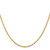 14K 20 Inch 2mm Diamond-cut Quadruple Rope Lobster Clasp Chain QTR016-20