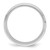 Sterling Silver Rhodium-plated 6mm Brushed Fancy Band Size 11.5 QWB109BRH-11.5