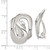 Sterling Silver Polished Fancy S Design Non-Pierced Earrings QE6832