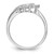14K White Gold Lab Grown Diamond VS/SI FGH Wrap RM3074B-015-WLG
