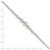 Sterling Silver Polished Graduated Round Bead Bracelet QH4964-7.25