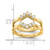 14K Lab Grown Diamond VS/SI FGH Guard RM3101B-035-7YLG