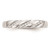 10K White Gold 1/20 carat Diamond Trio Ladies Complete Wedding Band RM3165B-L-005-0WAA