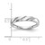 10K White Gold 1/20 carat Diamond Trio Ladies Complete Wedding Band RM3165B-L-005-0WAA