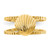14k Sea Shell Toe Ring R402