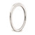 10k White Gold Contoured Wedding Band RM6376B-0W