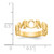 14k Polished Mom Ring R424