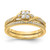 10K Lab Grown VS/SI FGH Dia Complete Cluster Engagement Ring RM6387E-019-0YLG